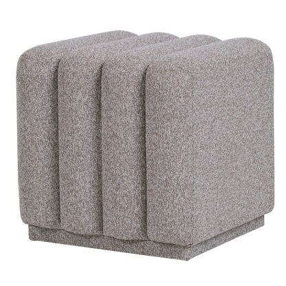 Pollo Square Ottoman – Stone – 4