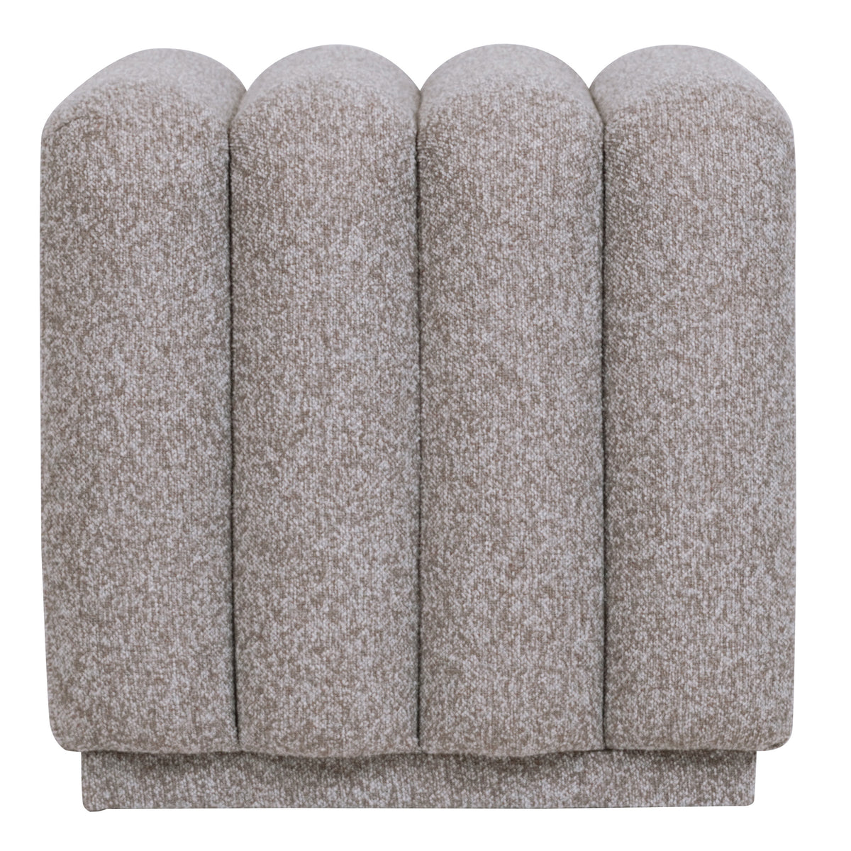 Pollo Square Ottoman – Stone – 5