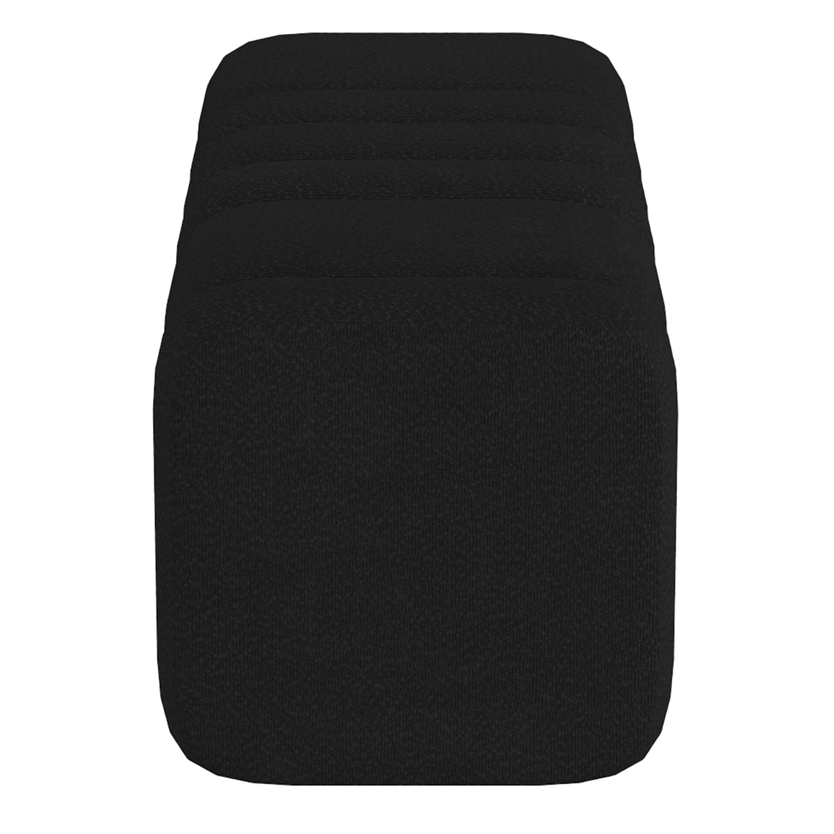Rigel Large Ottoman Bench – Black – 4