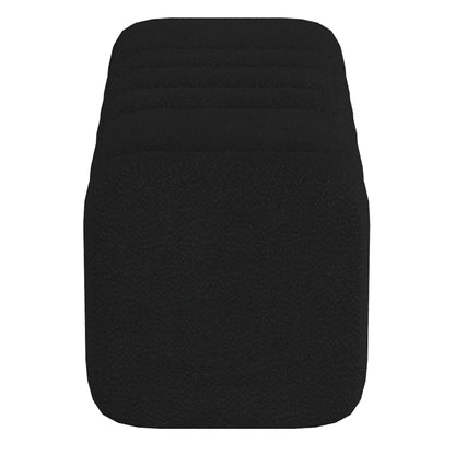 Rigel Large Ottoman Bench – Black – 4