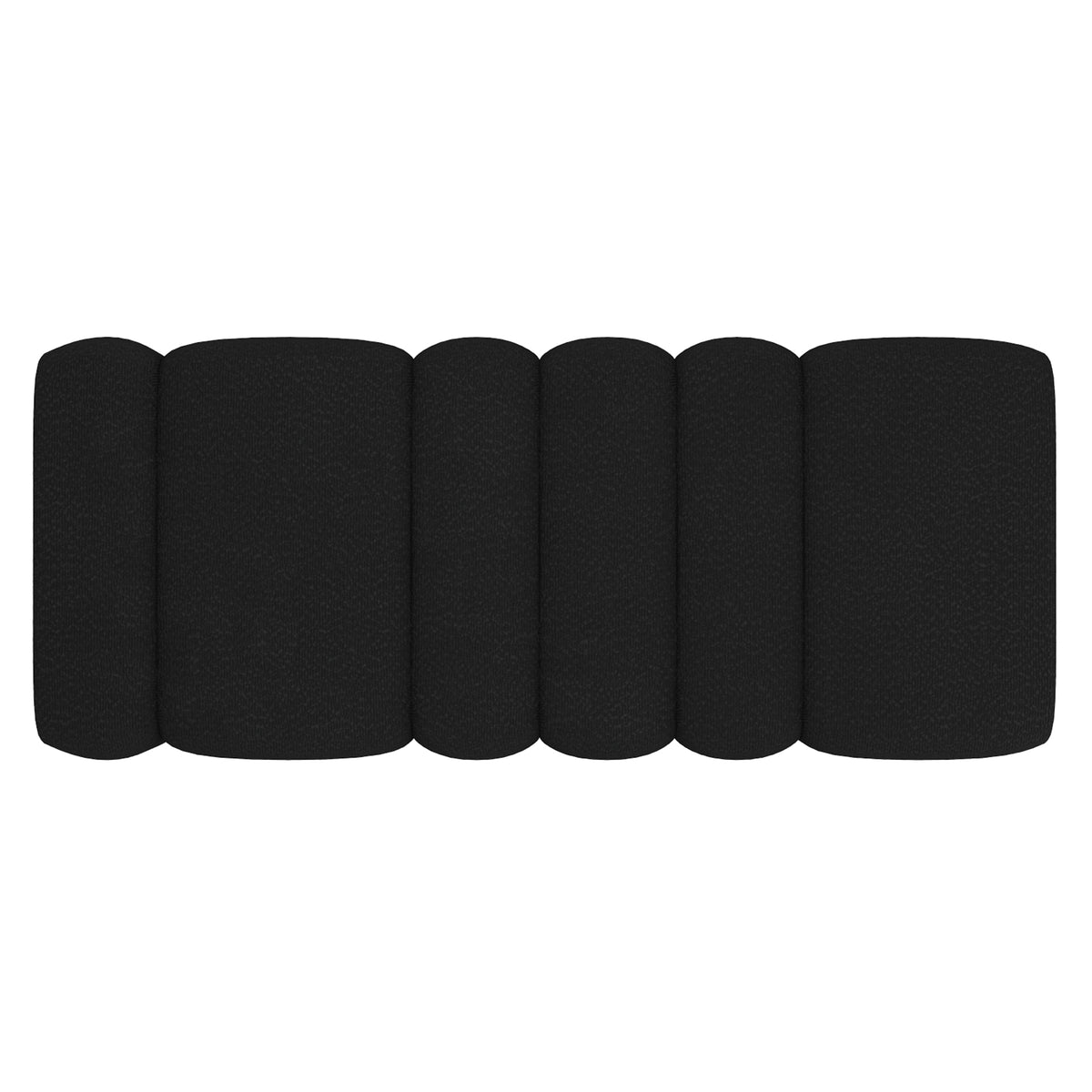 Rigel Large Ottoman Bench – Black – 6