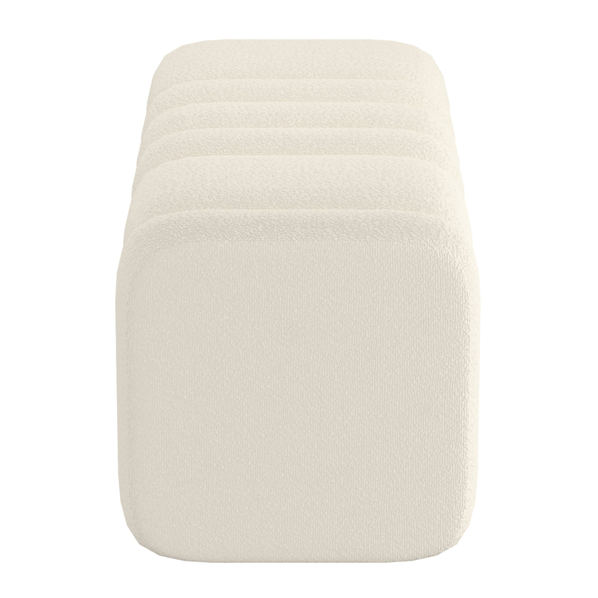 Rigel Large Ottoman Bench – Ivory – 4