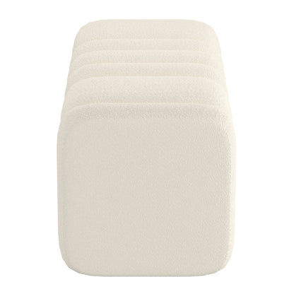 Rigel Large Ottoman Bench – Ivory – 4