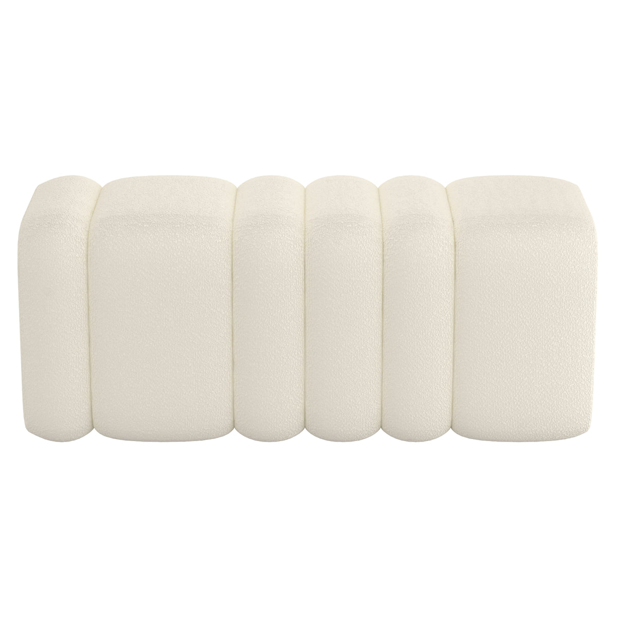 Rigel Large Ottoman Bench – Ivory – 5