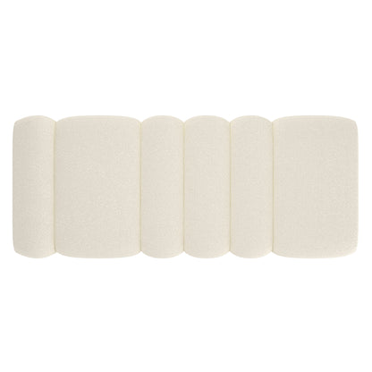 Rigel Large Ottoman Bench – Ivory – 6