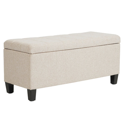 Sonos Storage Ottoman Bench – Oat – 1