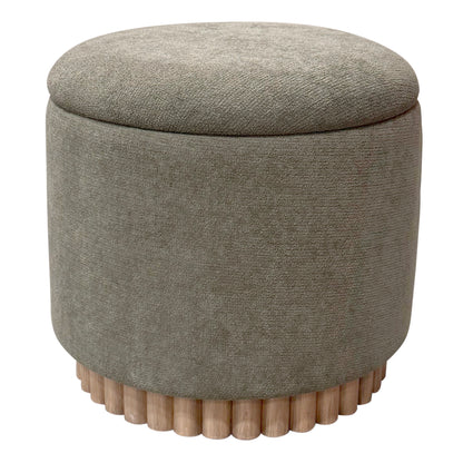 Sadie Round Storage Ottoman