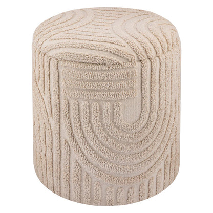 Lullu Round Storage Ottoman