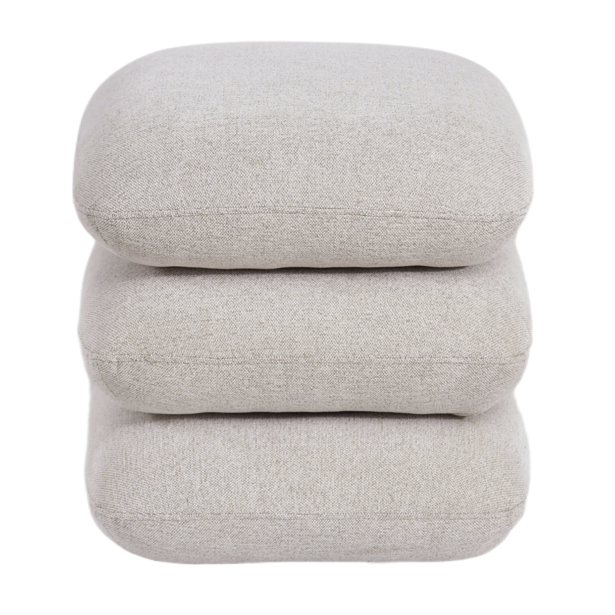 Rylee Square Ottoman – Beige – 4