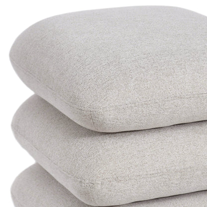 Rylee Square Ottoman – Beige – 5