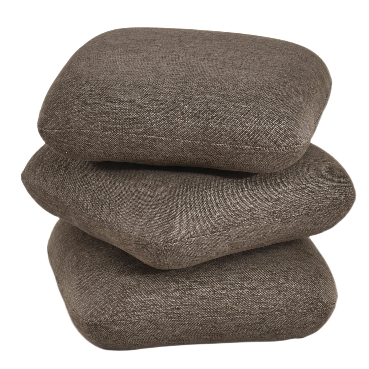 Rylee Square Ottoman – Brown – 3