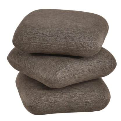 Rylee Square Ottoman – Brown – 3