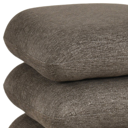 Rylee Square Ottoman – Brown – 5