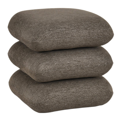 Rylee Square Ottoman – Brown – 1