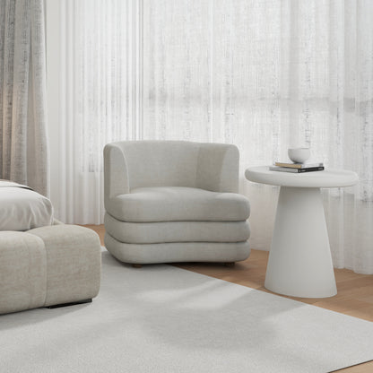Dorian Accent Chair – Beige – 2