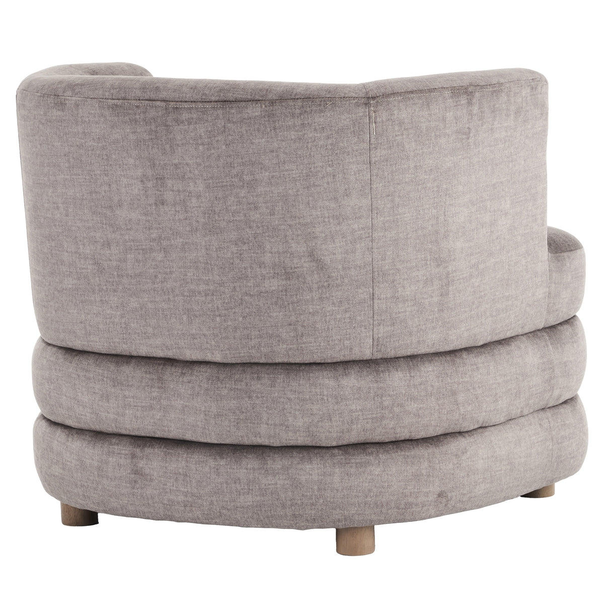 Dorian Accent Chair – Dark Taupe – 3