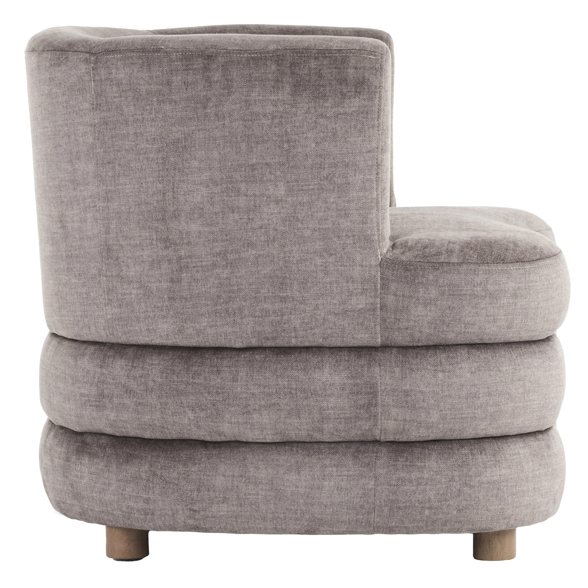Dorian Accent Chair – Dark Taupe – 4