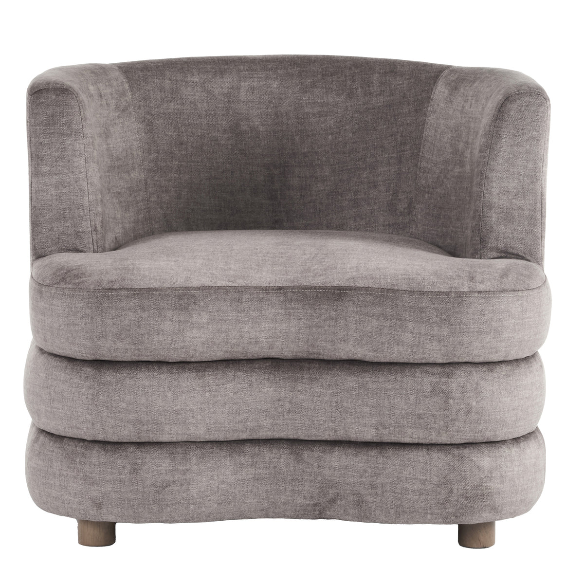 Dorian Accent Chair – Dark Taupe – 5