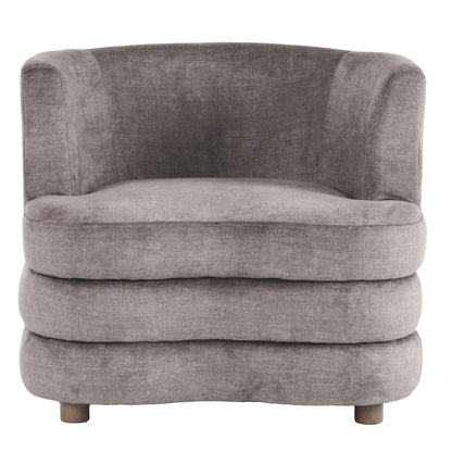Dorian Accent Chair – Dark Taupe – 5
