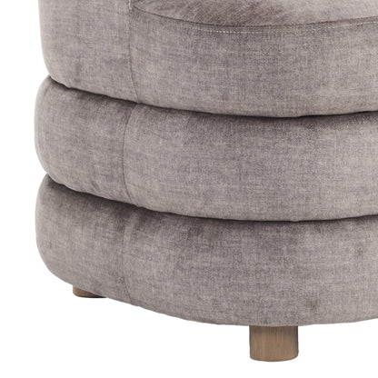 Dorian Accent Chair – Dark Taupe – 6