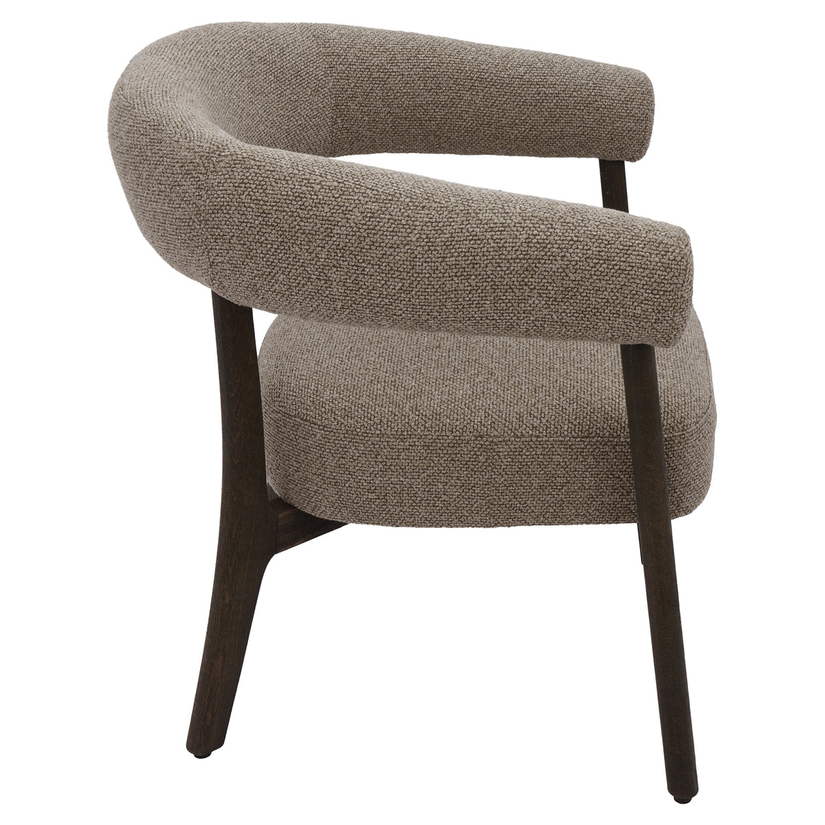 Surin Accent Chair – Brown and Walnut – 4