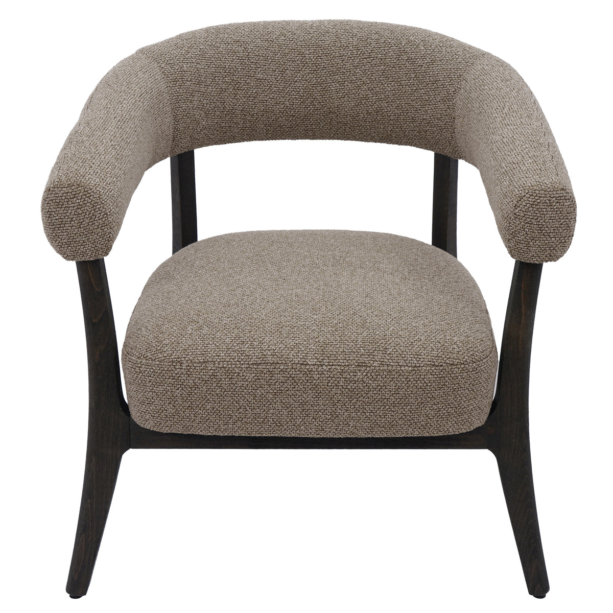 Surin Accent Chair – Brown and Walnut – 5