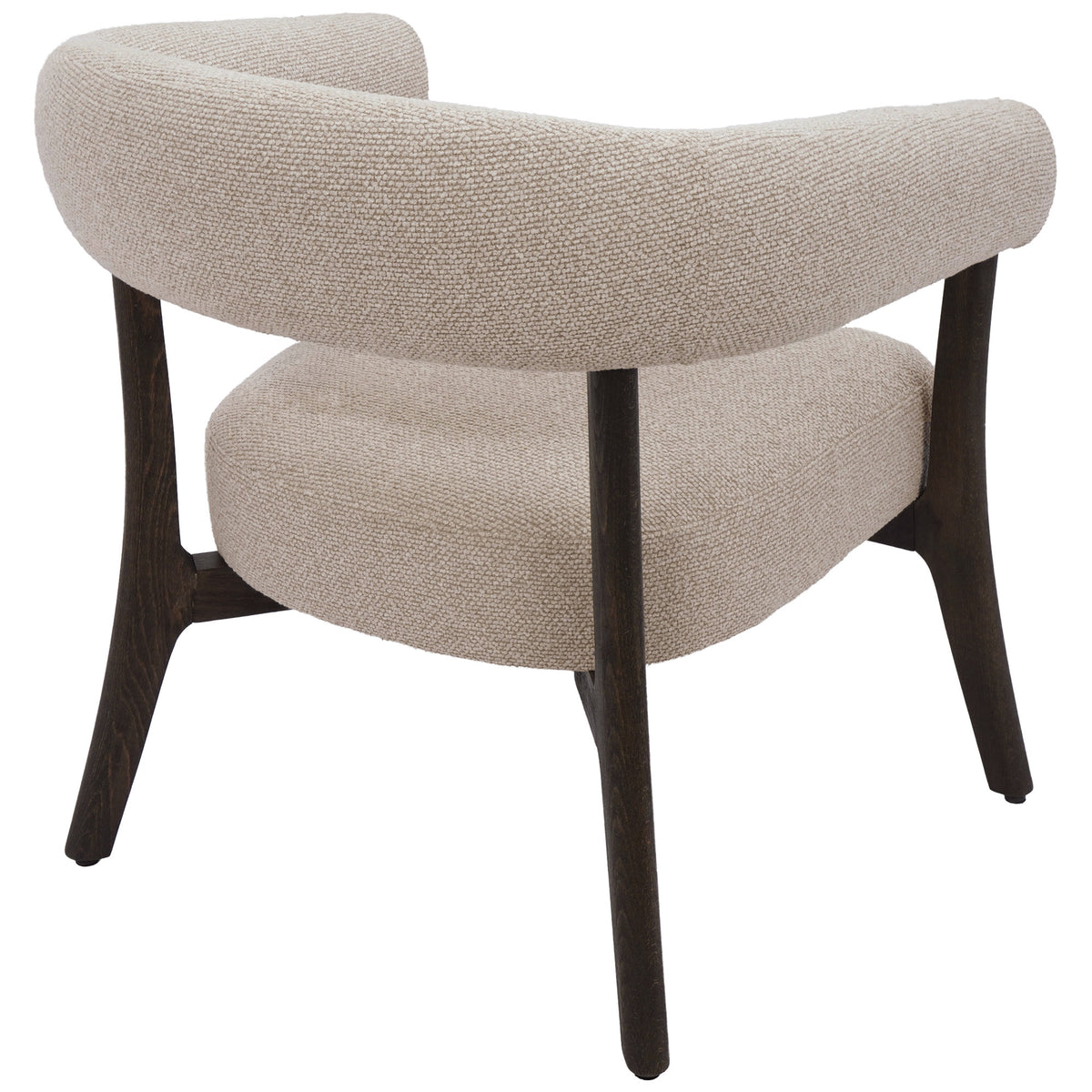 Surin Accent Chair – Oat and Walnut – 3