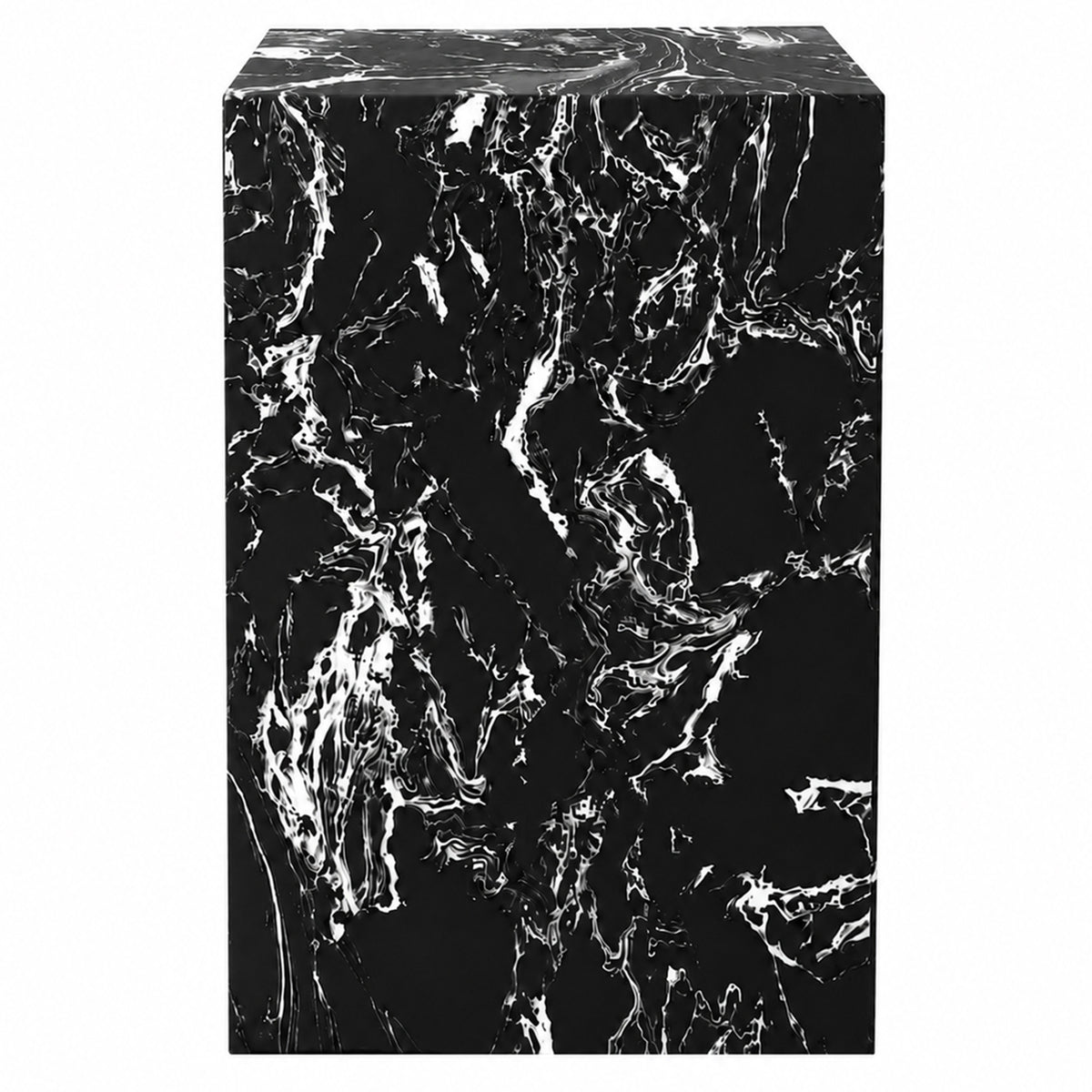 Artemis Tall Accent Table in Napoleon Black