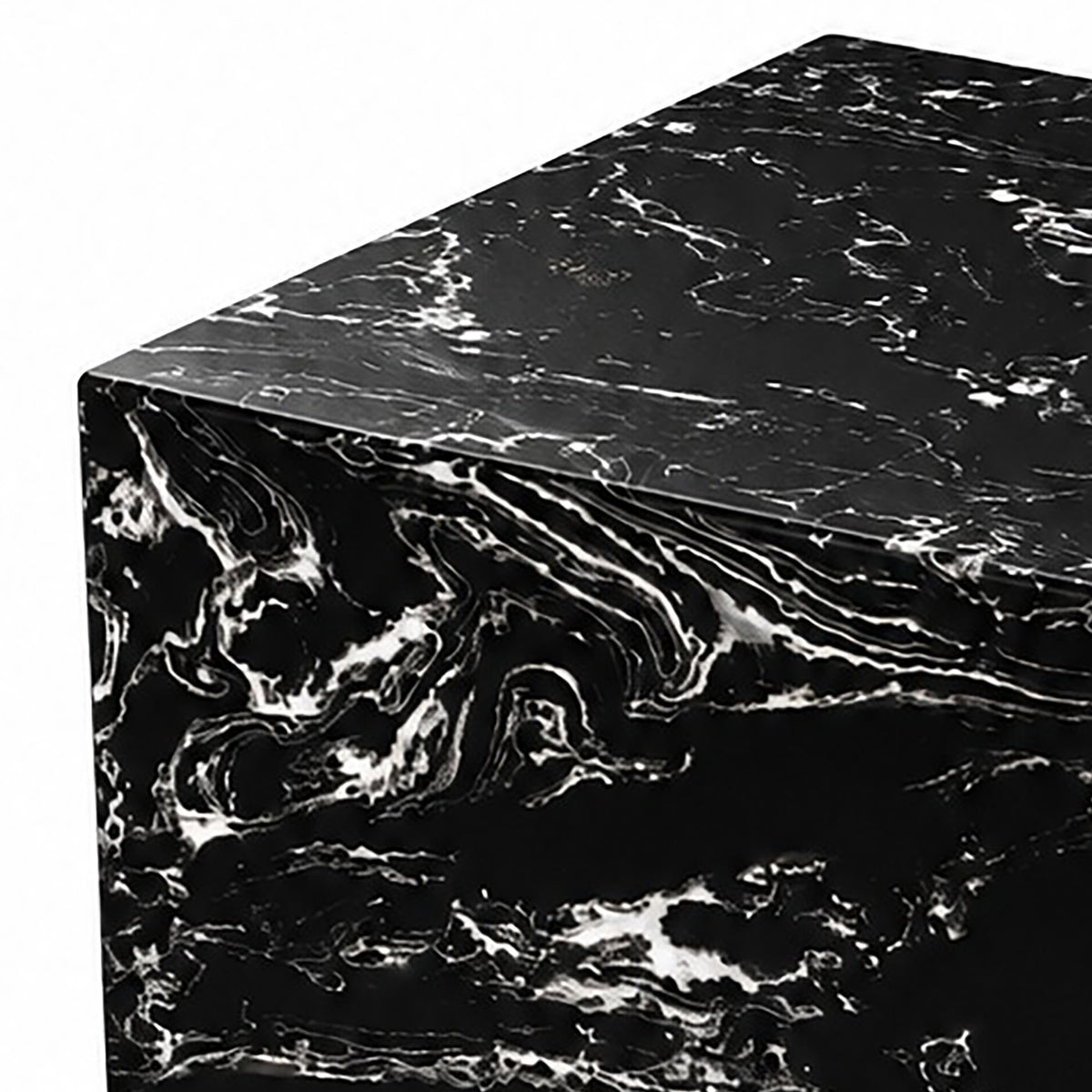 Artemis Tall Accent Table in Napoleon Black
