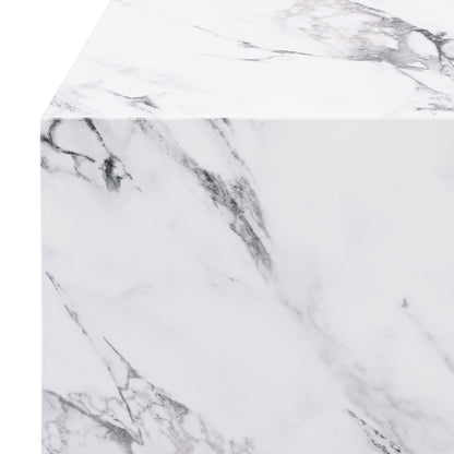 Artemis Tall Accent Table – Bulgari White – 7
