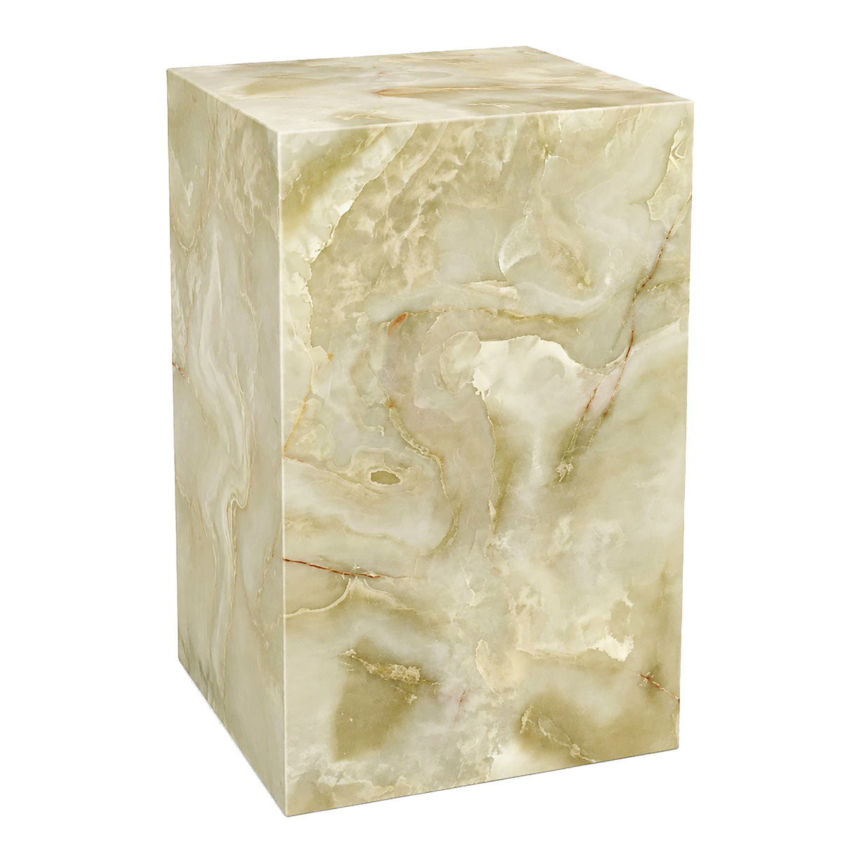 Artemis Tall Accent Table in Jade Onyx