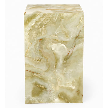 Artemis Tall Accent Table in Jade Onyx