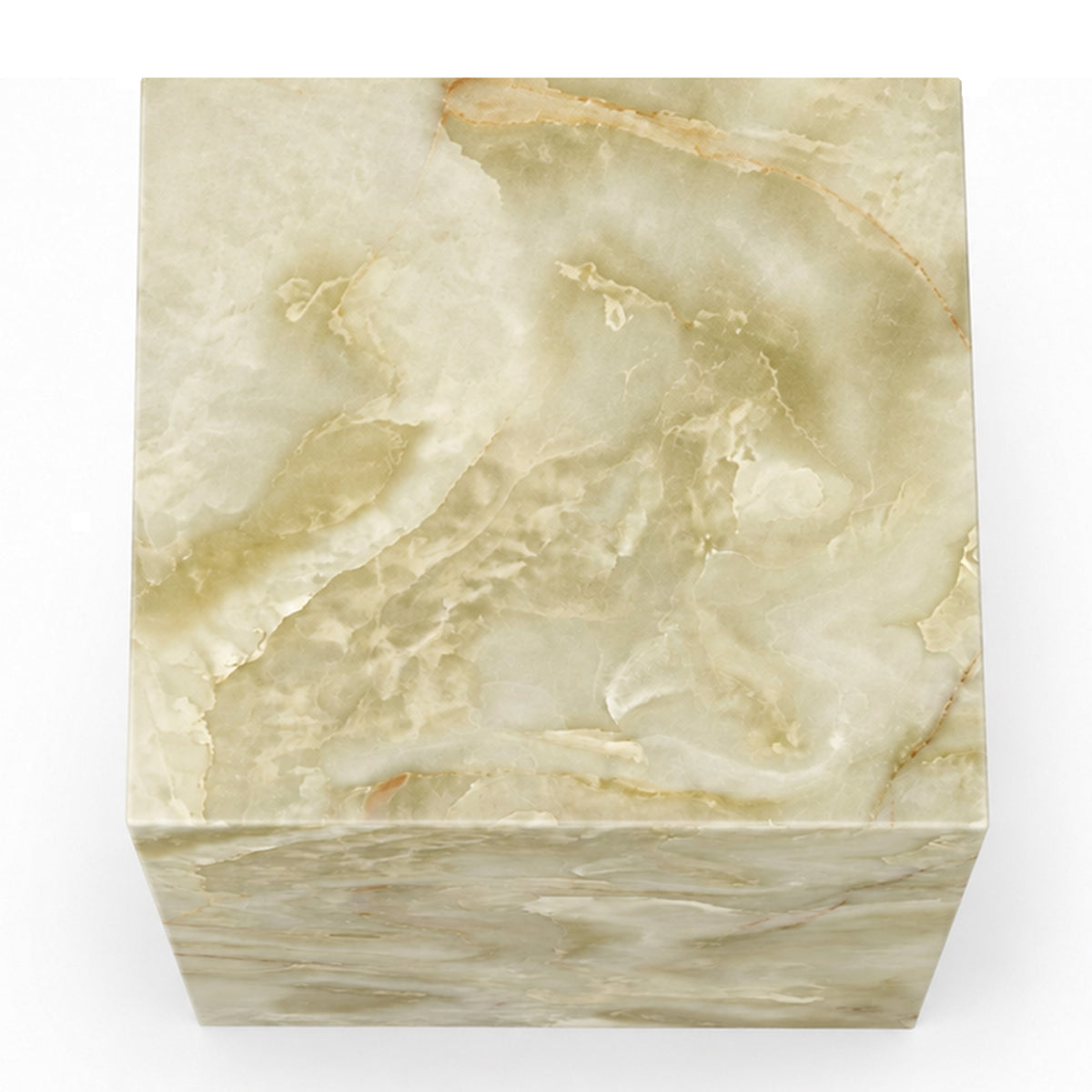 Artemis Tall Accent Table in Jade Onyx