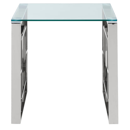 Eros Accent Table – Silver – 5