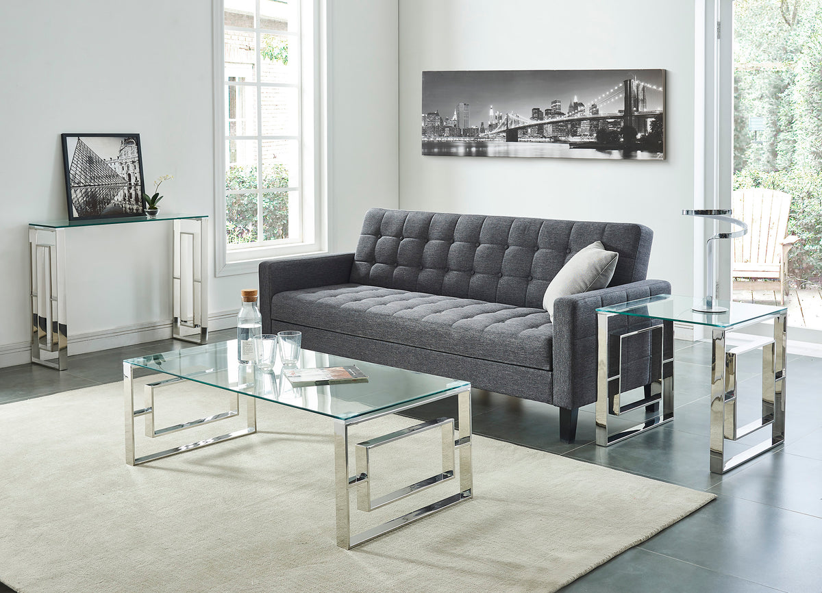 Eros Accent Table – Silver – 6