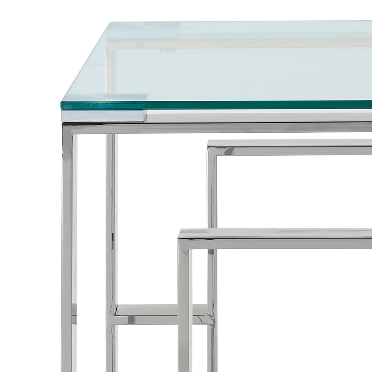 Eros Accent Table – Silver – 7