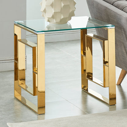 Eros Accent Table – Gold – 2