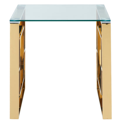 Eros Accent Table – Gold – 3
