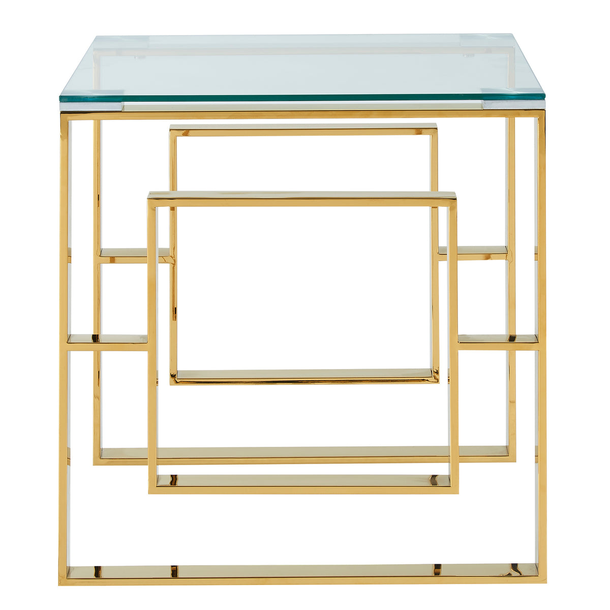 Eros Accent Table – Gold – 4
