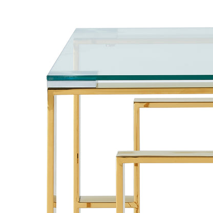 Eros Accent Table – Gold – 7