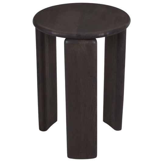 Cabot Round Accent Table in Mocha