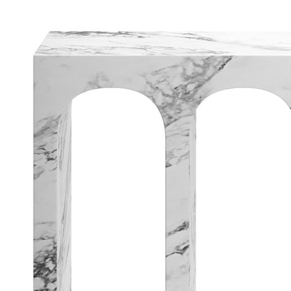 Atticus Console Table, 59" – Bulgari White – 7