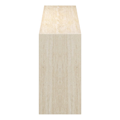 Atticus Console Table, 59" – Travertine – 4