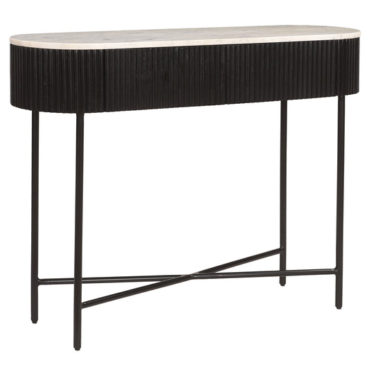 Reyna Console Table, 39" with Drawers