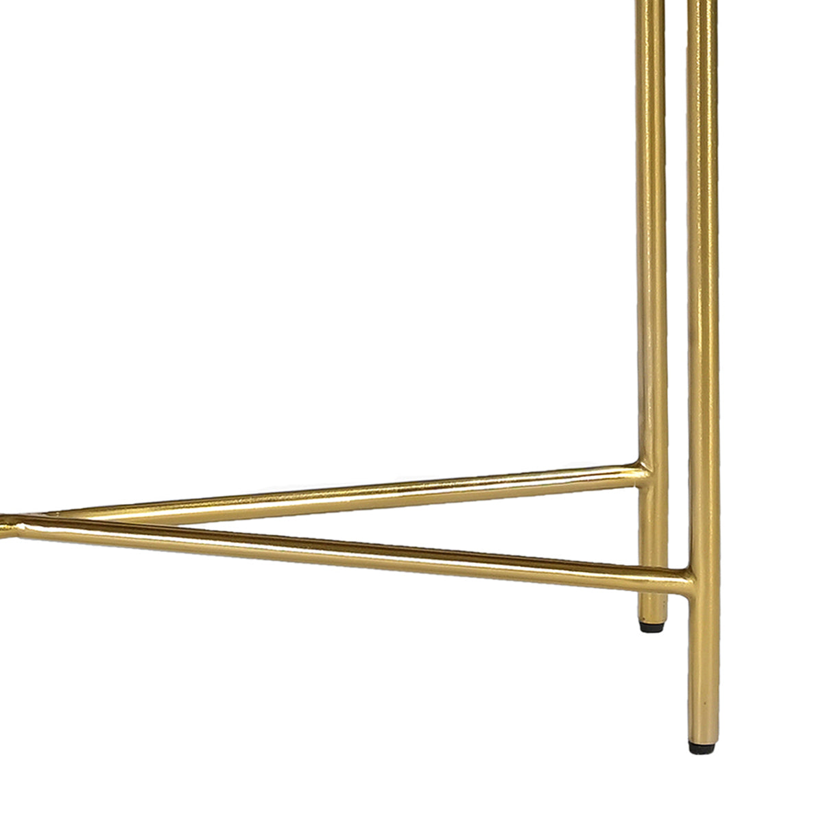 Reyna Console Table, 39" with Drawers – Walnut and White – 7