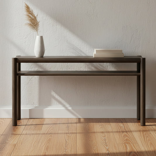 Advik Console Table, 63" – Mocha – 2