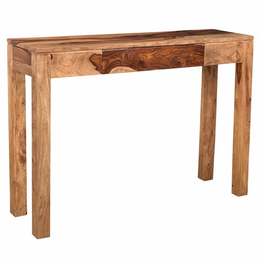 Idris Console and Desk, 42" in Dark Sheesham