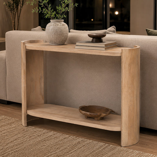 Grace Console Table, 42" – Natural – 2