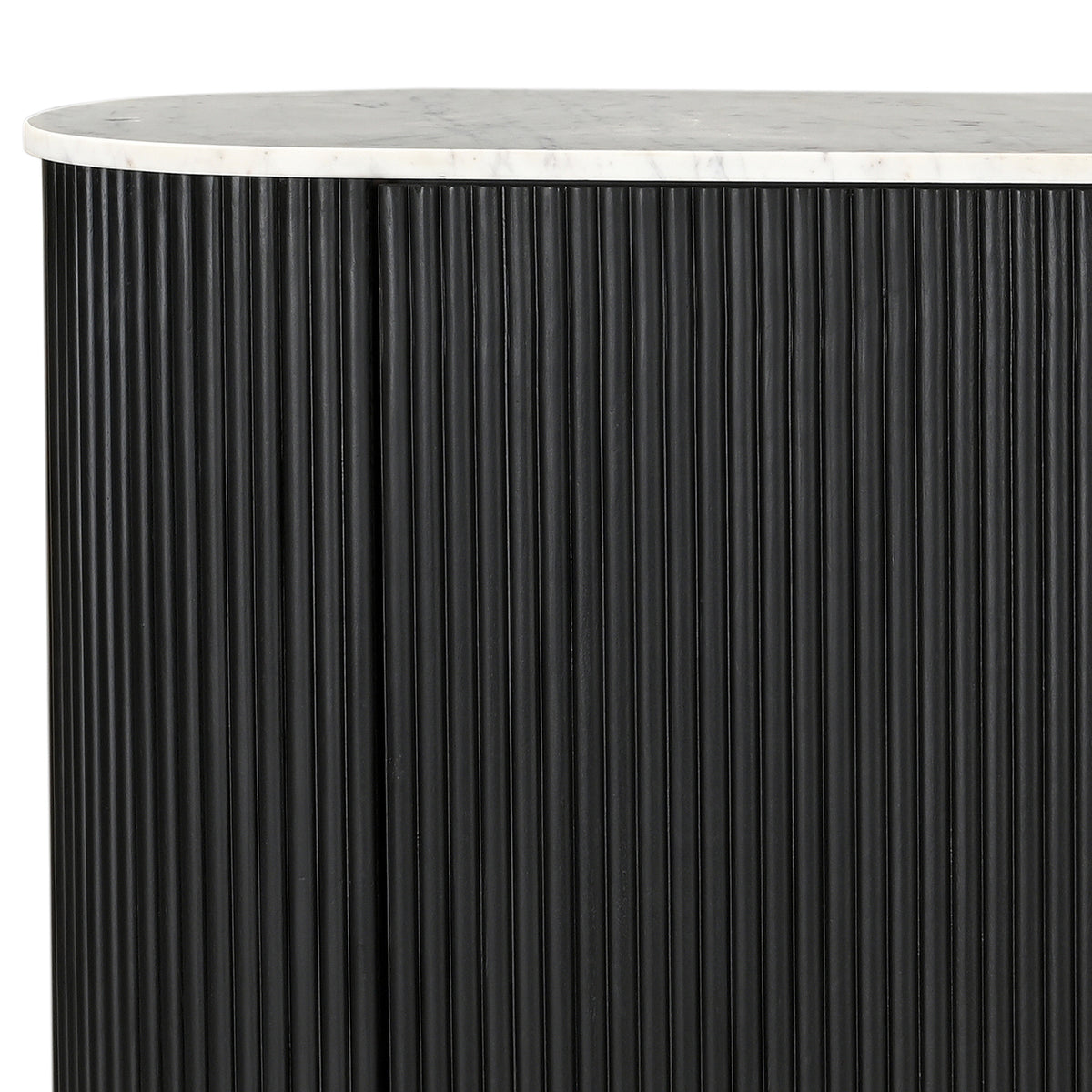 Reyna Sideboard, 57" – Black and White – 4