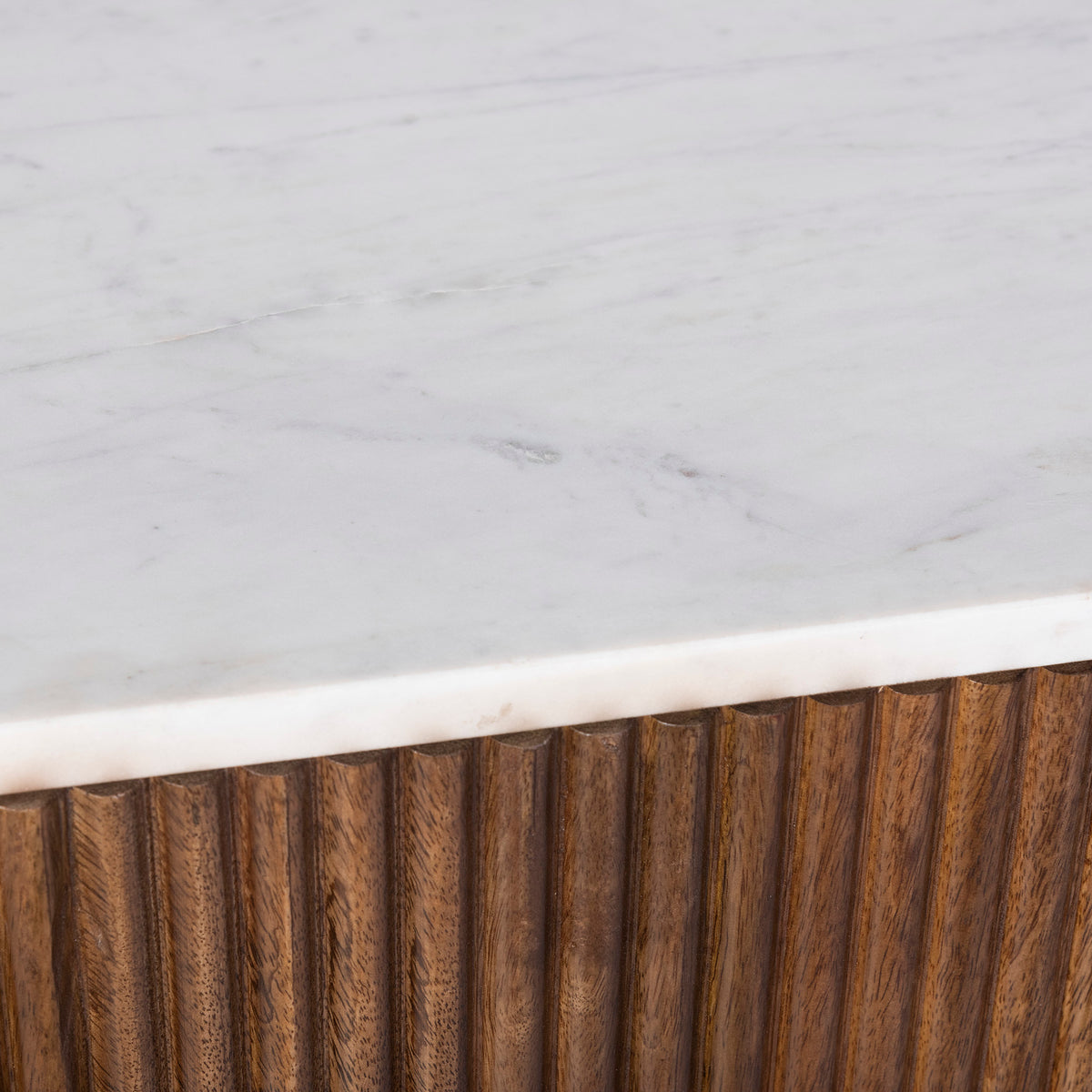 Reyna Sideboard, 57" – Walnut and White – 6